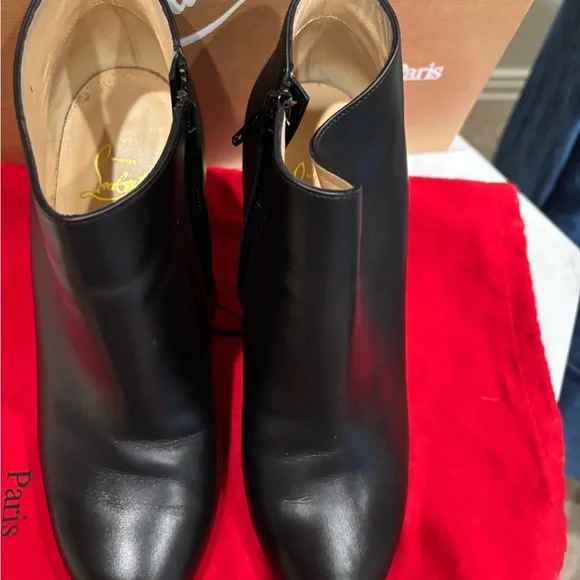 Christian Louboutin Belle 85 Calf Ankle boots - Picture 10 of 16